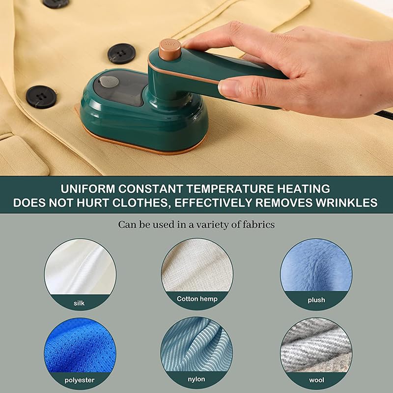 2-in-1 Portable Mini Iron – Compact Wrinkle-Free Care Anywhere