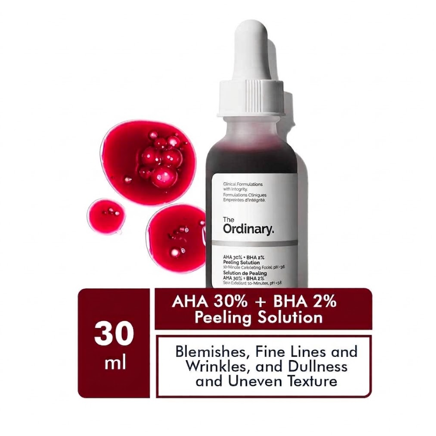 The Ordinary AHA 30% + BHA 2% Peeling Solution