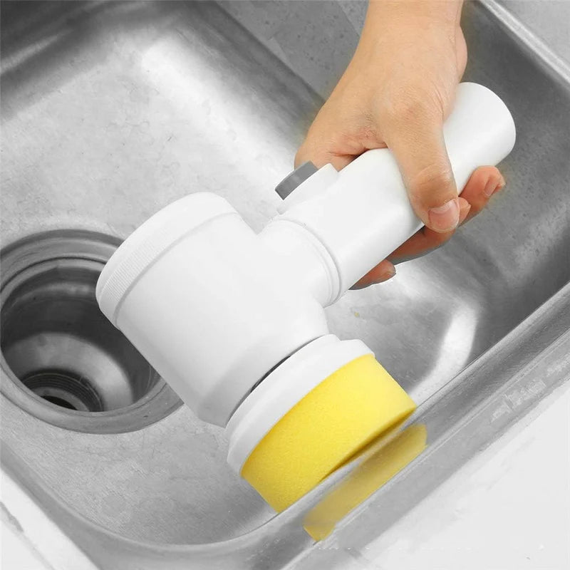 Cleaning Magic Electric Brush 5-in-1 – فرشاة التنظيف الكهربائية السحرية 5 في 1