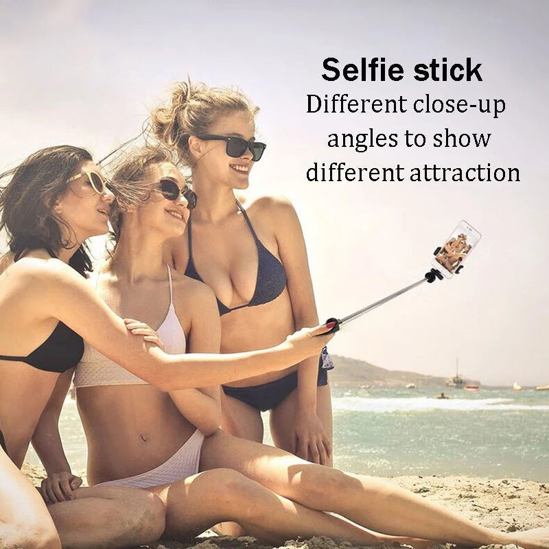 Bluetooth Selfie Stick Tripod – عصا سيلفي لاسلكية مع حامل ثلاثي