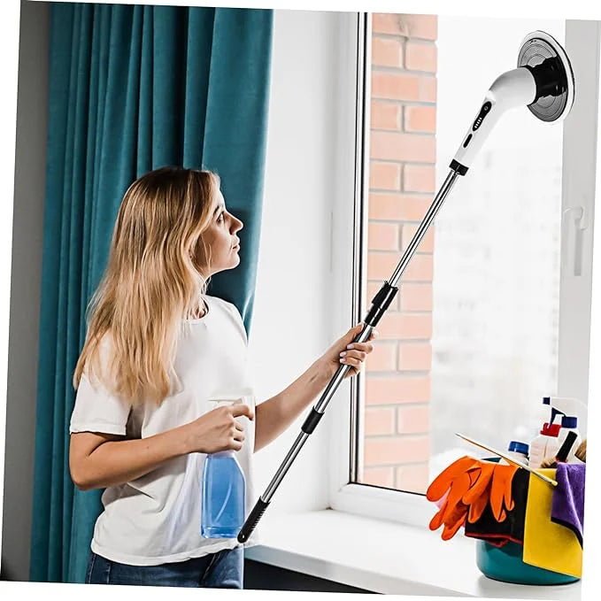 Extendable Electric Power Scrubber – فرشاة تنظيف كهربائية قابلة للتمديد