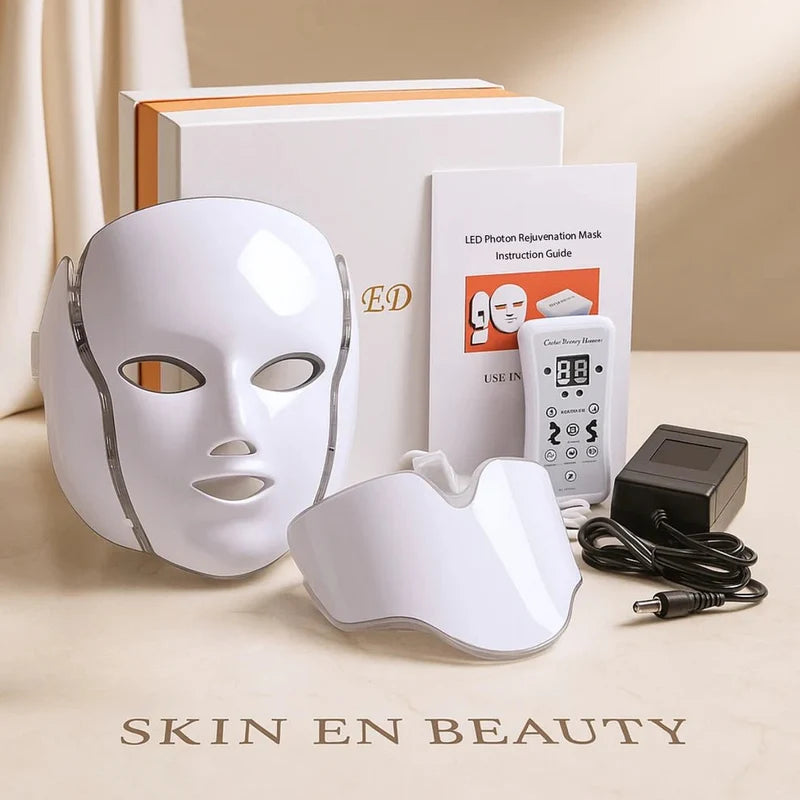 LED Photon Rejuvenation Face Mask – قناع الوجه للعناية بالبشرة بتقنية LED