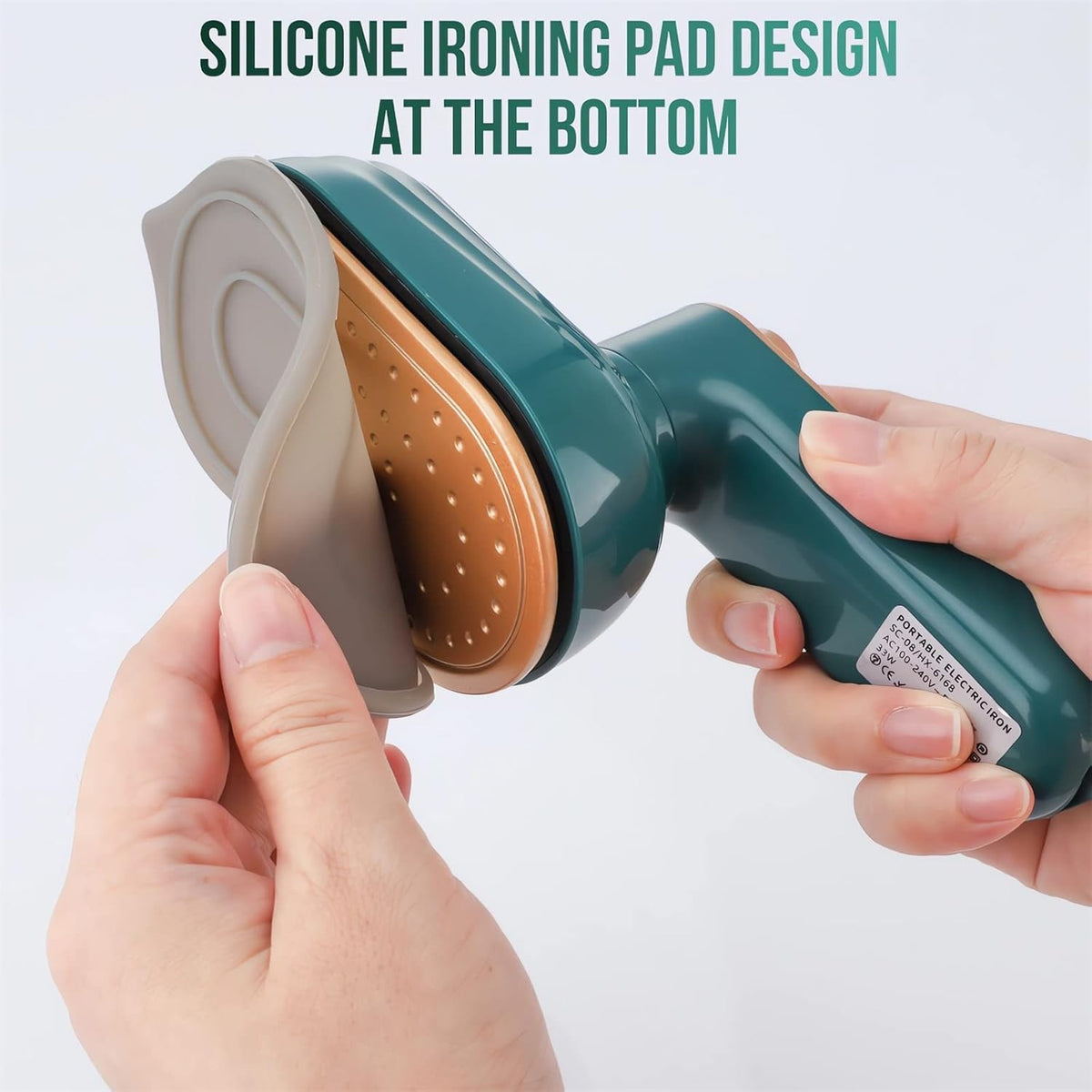 2-in-1 Portable Mini Iron – Compact Wrinkle-Free Care Anywhere
