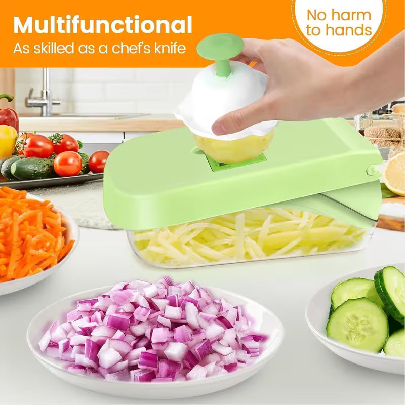 8-in-1 Vegetable Chopper & Slicer – Make Food Preparation Easier