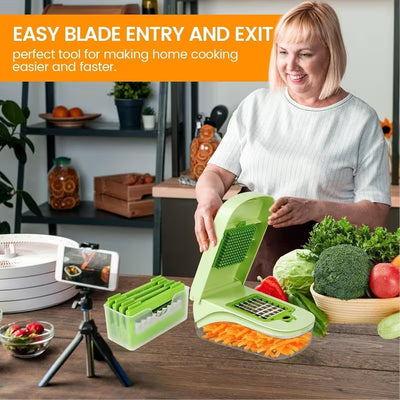 8-in-1 Vegetable Chopper & Slicer – Make Food Preparation Easier
