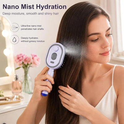Electric Spray Retractable Air Cushion Comb – فرشاة شعر كهربائية برذاذ النانو