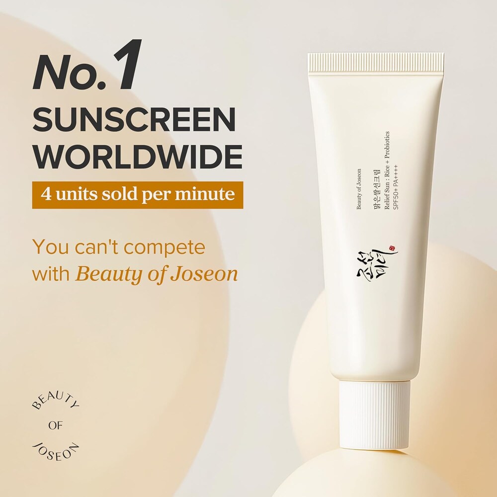Beauty of Joseon Relief Sun: Rice + Probiotics SPF50+