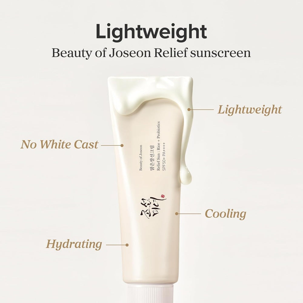 Beauty of Joseon Relief Sun: Rice + Probiotics SPF50+