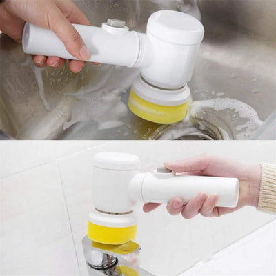 Cleaning Magic Electric Brush 5-in-1 – فرشاة التنظيف الكهربائية السحرية 5 في 1