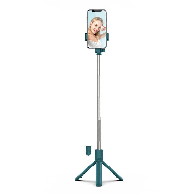Bluetooth Selfie Stick Tripod – عصا سيلفي لاسلكية مع حامل ثلاثي