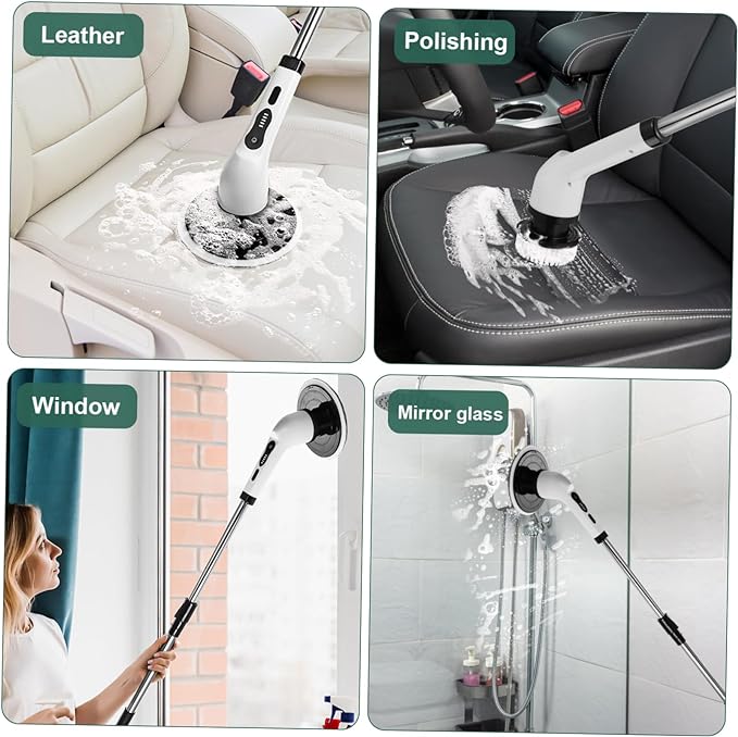 Extendable Electric Power Scrubber – فرشاة تنظيف كهربائية قابلة للتمديد