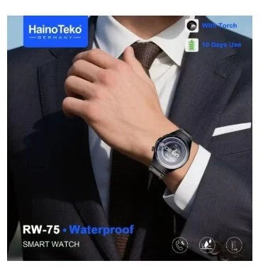 HainoTeko RW-75 AMOLED Smartwatch – ساعة HainoTeko RW-75 الذكية بشاشة AMOLED