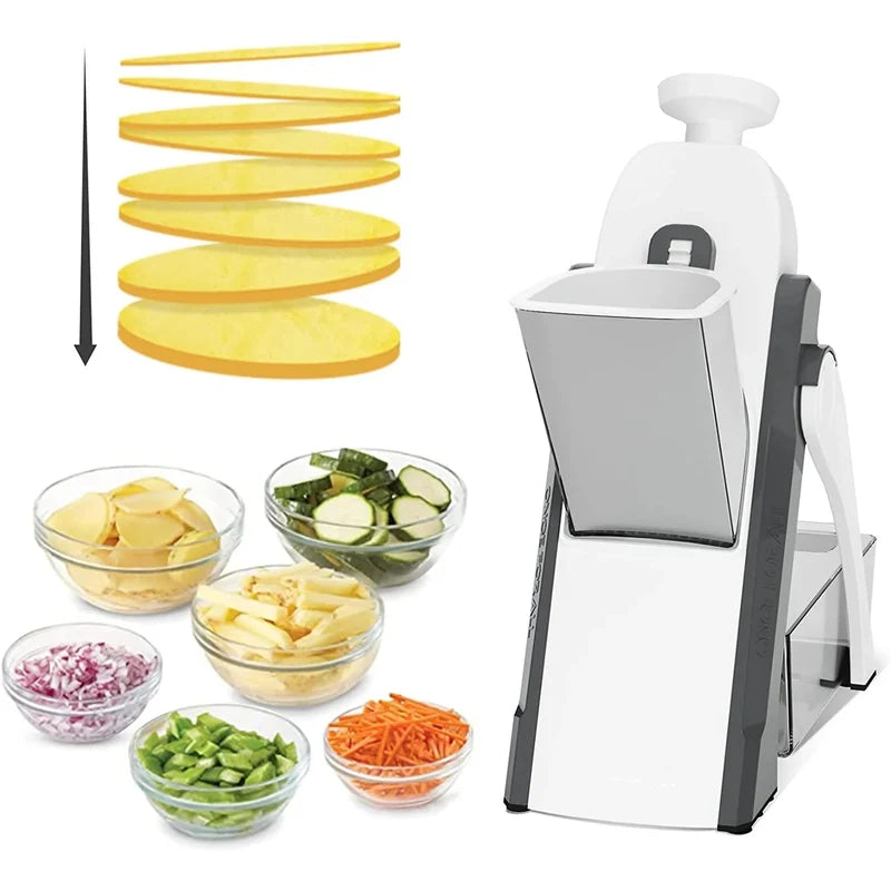Manual Vegetable Cutter – قطاعة خضروات يدوية متعددة الاستخدامات