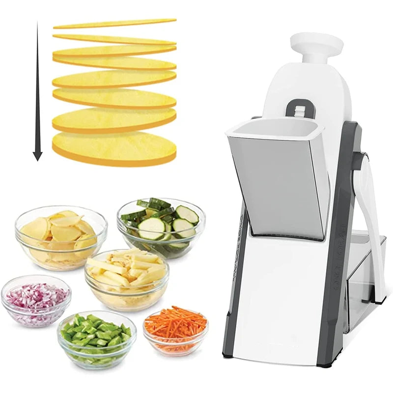 Manual Vegetable Cutter – قطاعة خضروات يدوية متعددة الاستخدامات