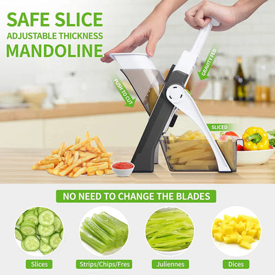 Manual Vegetable Cutter – قطاعة خضروات يدوية متعددة الاستخدامات