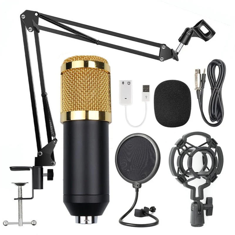 BM-800 Professional Condenser Microphone – ميكروفون BM-800 احترافي مكثف
