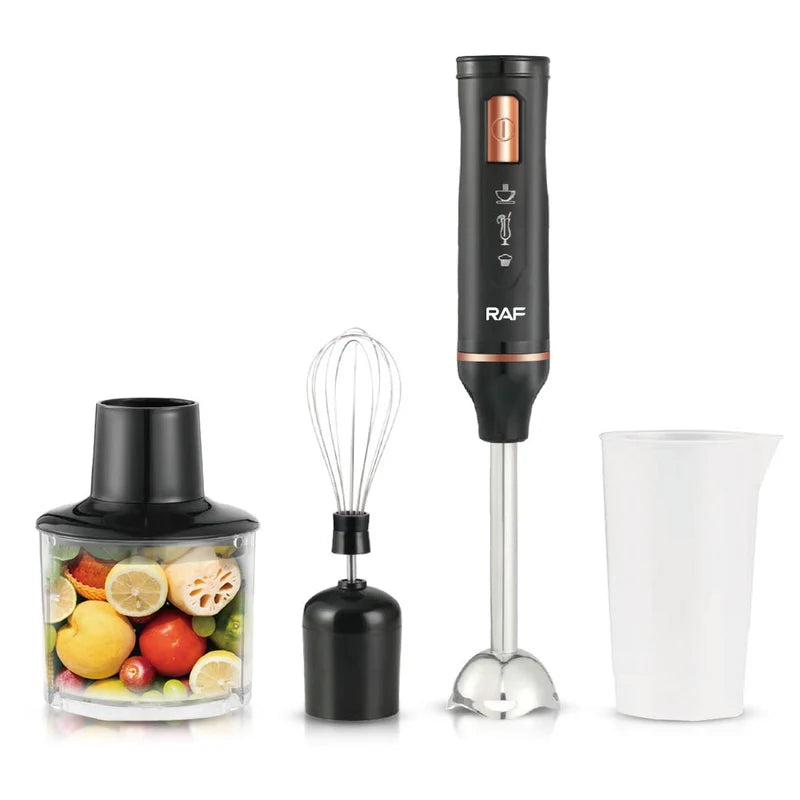 RAF 4-in-1 Blender Set 1200W – خلاط يدوي 4 في 1 بقوة 1200 واط