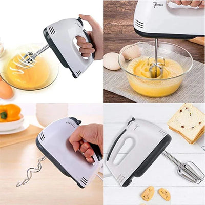 7-Speed Electric Hand Mixer – خلاط كهربائي يدوي بـ 7 سرعات