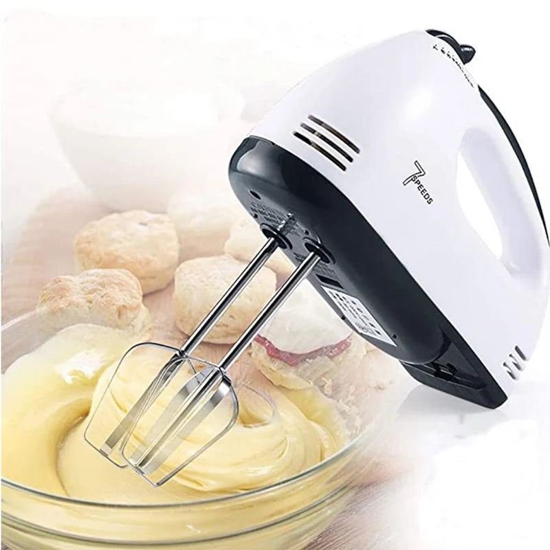 7-Speed Electric Hand Mixer – خلاط كهربائي يدوي بـ 7 سرعات